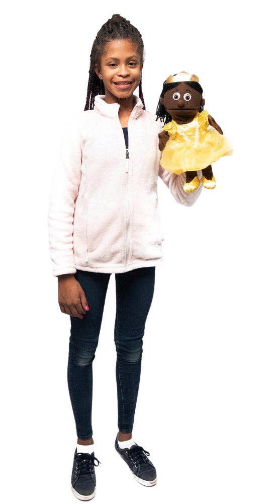 Silly Puppets Princess, Black (14")