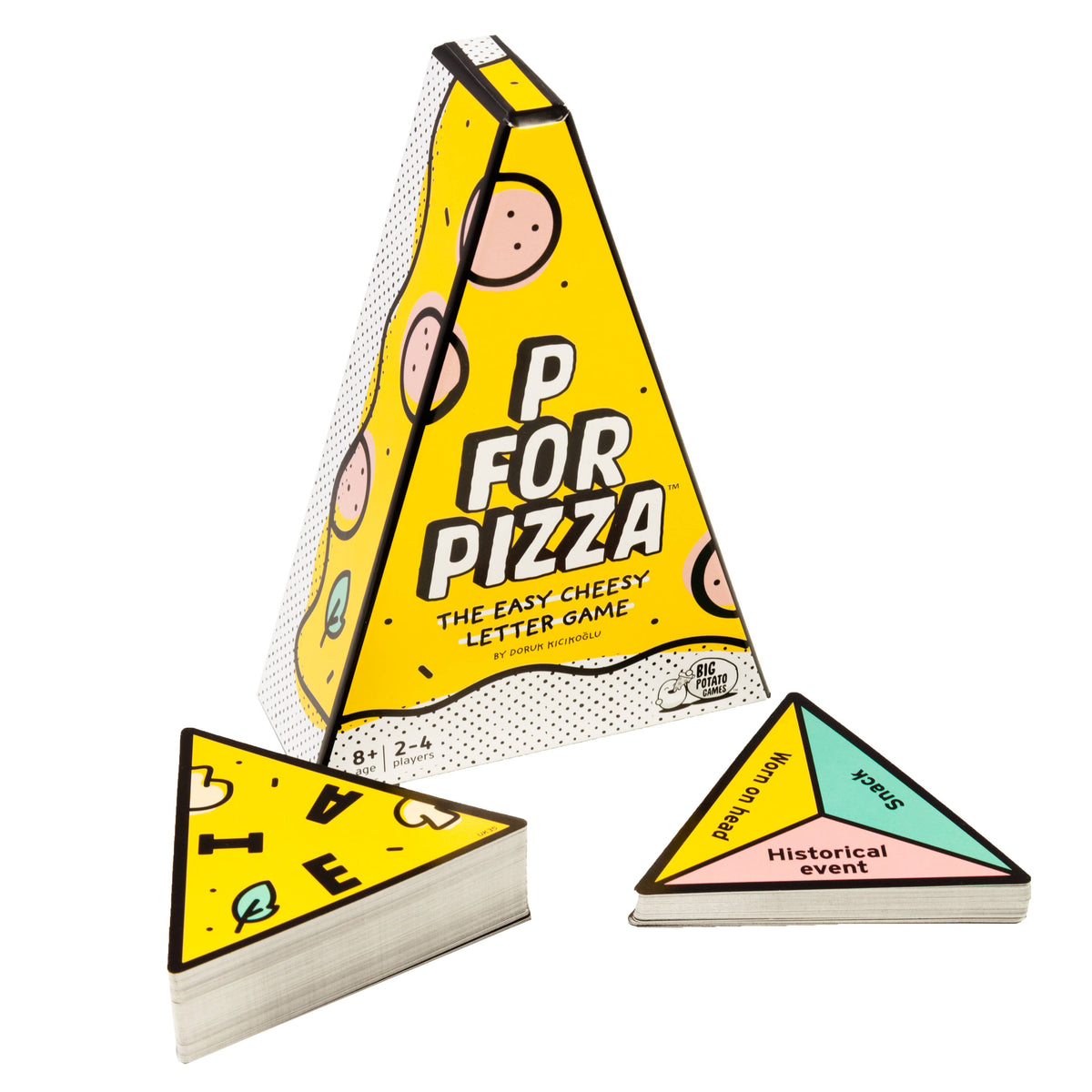 P for Pizza Fast Family Word Game for Kids & Adults
