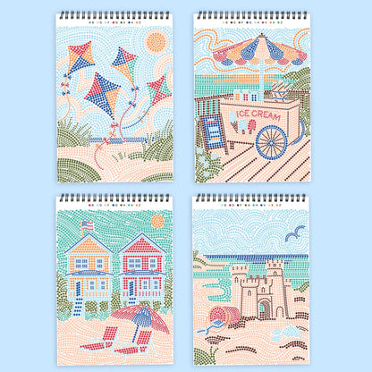 Lifelines® FlowArt™: Dot-By-Letter, Day at the Beach