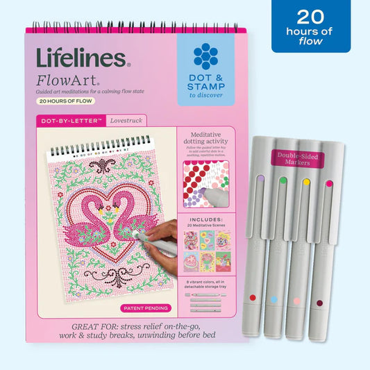 Lifelines® FlowArt - Dot By Letter - Valentines Love Struck