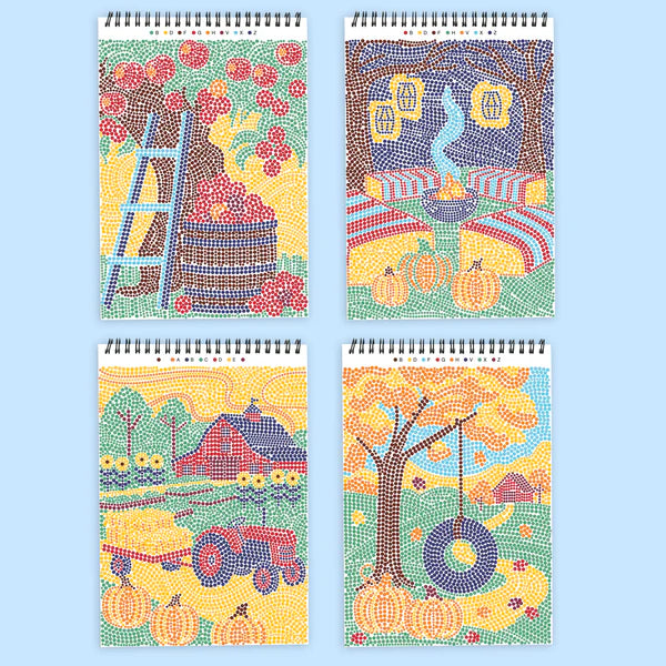 Lifelines® FlowArt™ - Dot-By-Letter, Pumpkins & Pastures