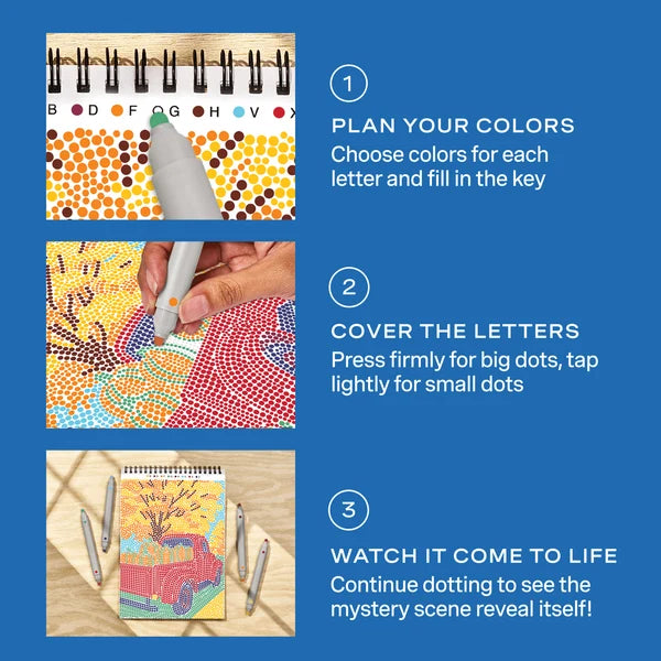 Lifelines® FlowArt™ - Dot-By-Letter, Pumpkins & Pastures