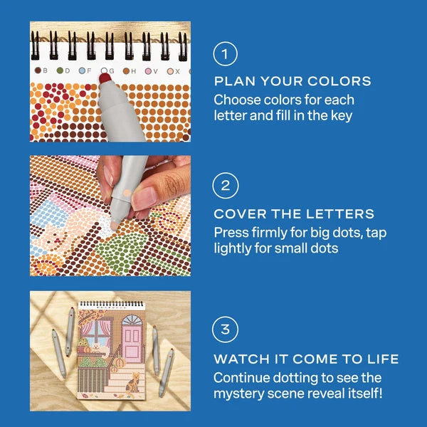 Lifelines® FlowArt - Dot-By-Letter - Strolling Through Fall