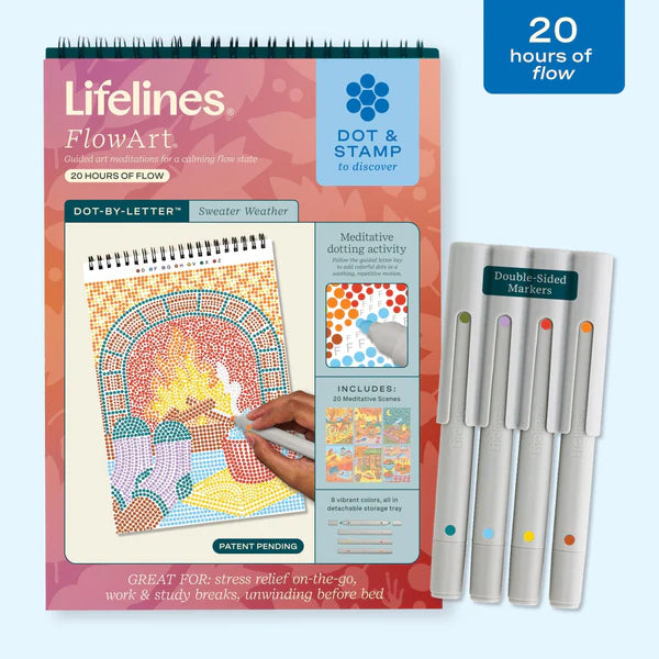 Lifelines® FlowArt™ - Dot-By-Letter, Sweater Weather
