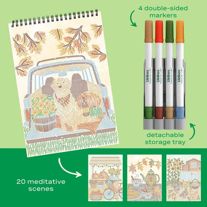 FlowArt® - Trace-By-Line,  Fall Harvest