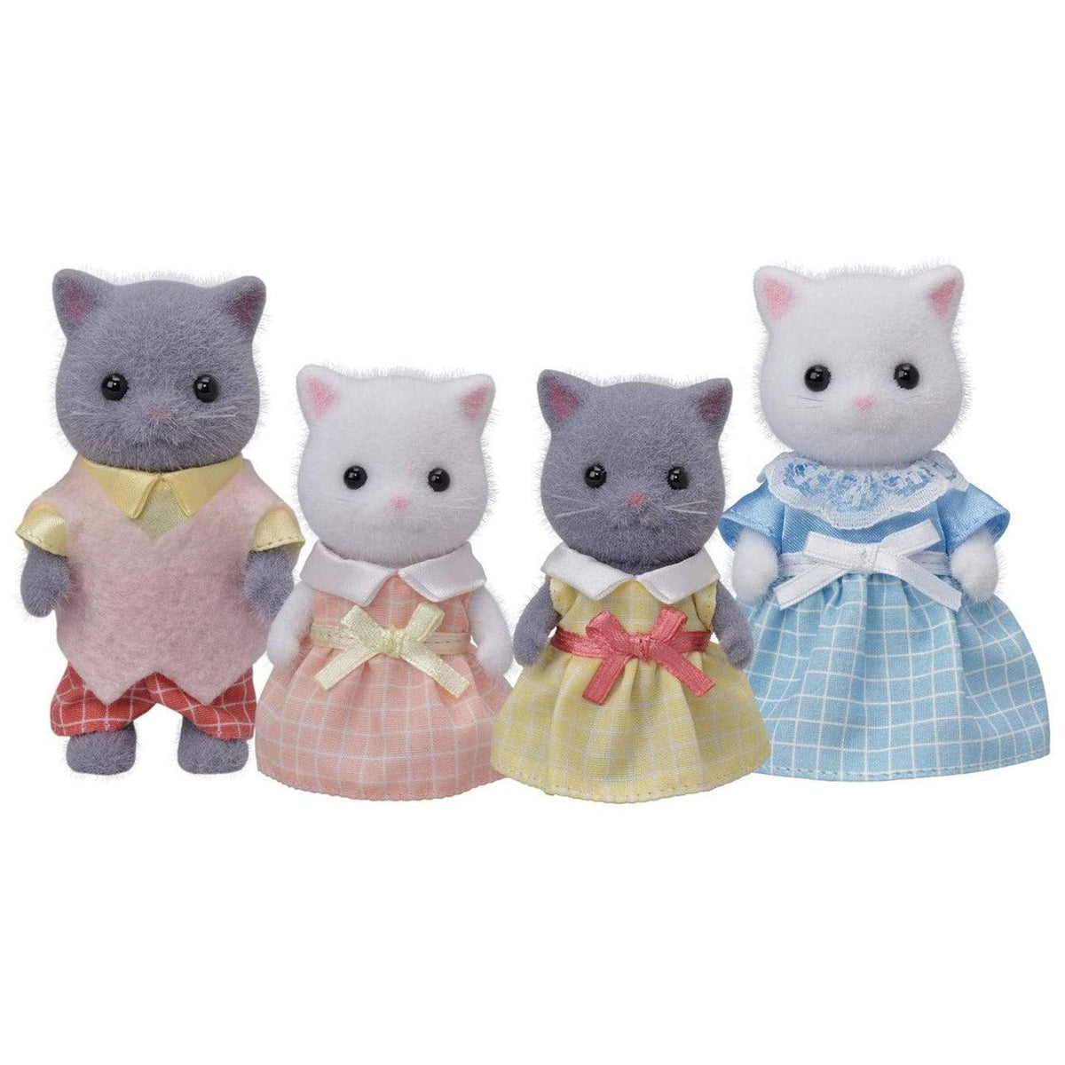 Calico Critters Persian Cat Family – 4-Piece Family Figure Set