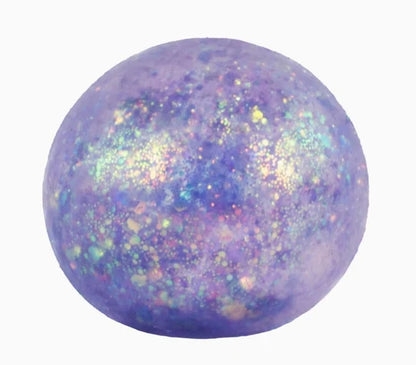 Super Squidge Ball  - Galaxy Glitter