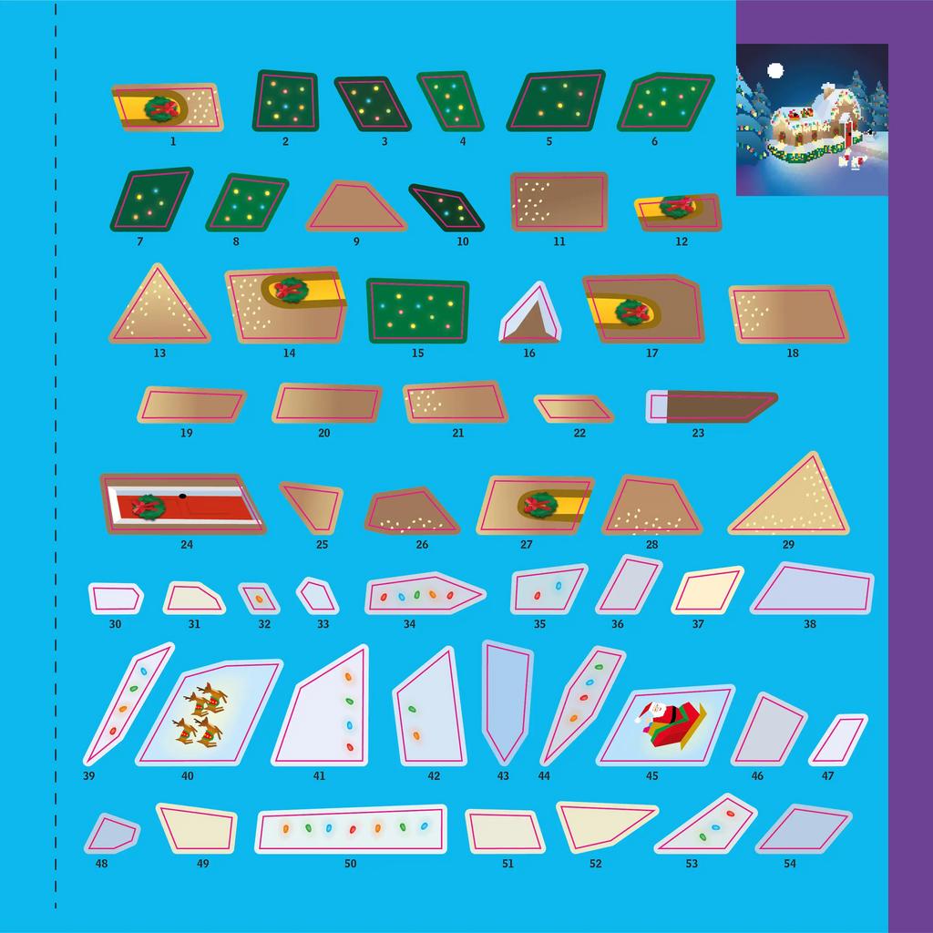 Paint by Sticker Kids: Holly Jolly Christmas – Holiday Sticker Activity Book