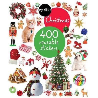 Eyelike Stickers: Christmas – 400 Reusable Stickers Activity Book