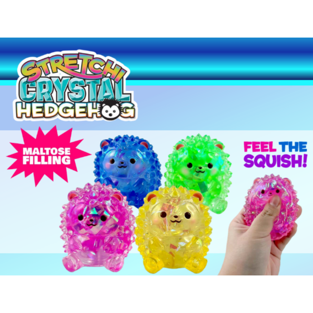 Stretchi Crystal Hedgehog - Maltose Squish