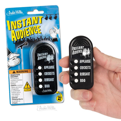 Archie McPhee Instant Audience – Funny Electronic Sound Machine)