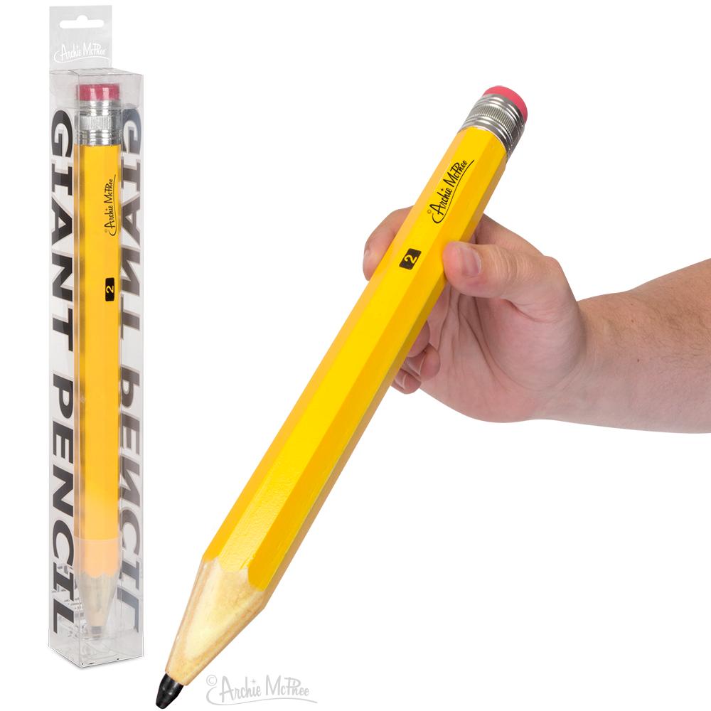 Giant Wooden Pencil – 14" Jumbo Working Pencil