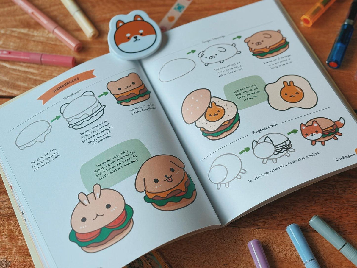 How to Draw Cute Food – Step-by-Step Drawing Book