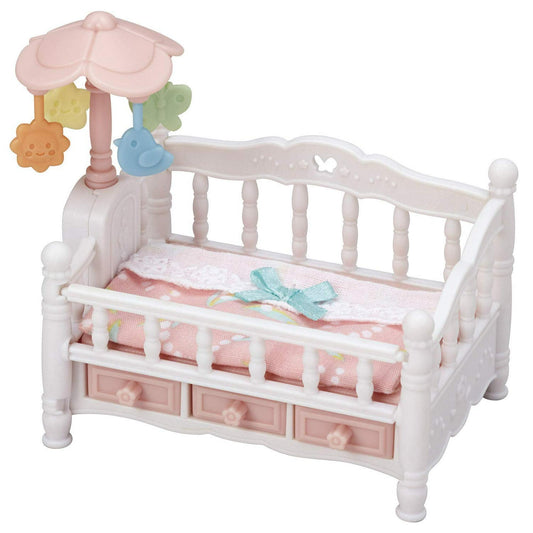 Calico Critters Crib with Mobile – Baby Nursery Furniture Set