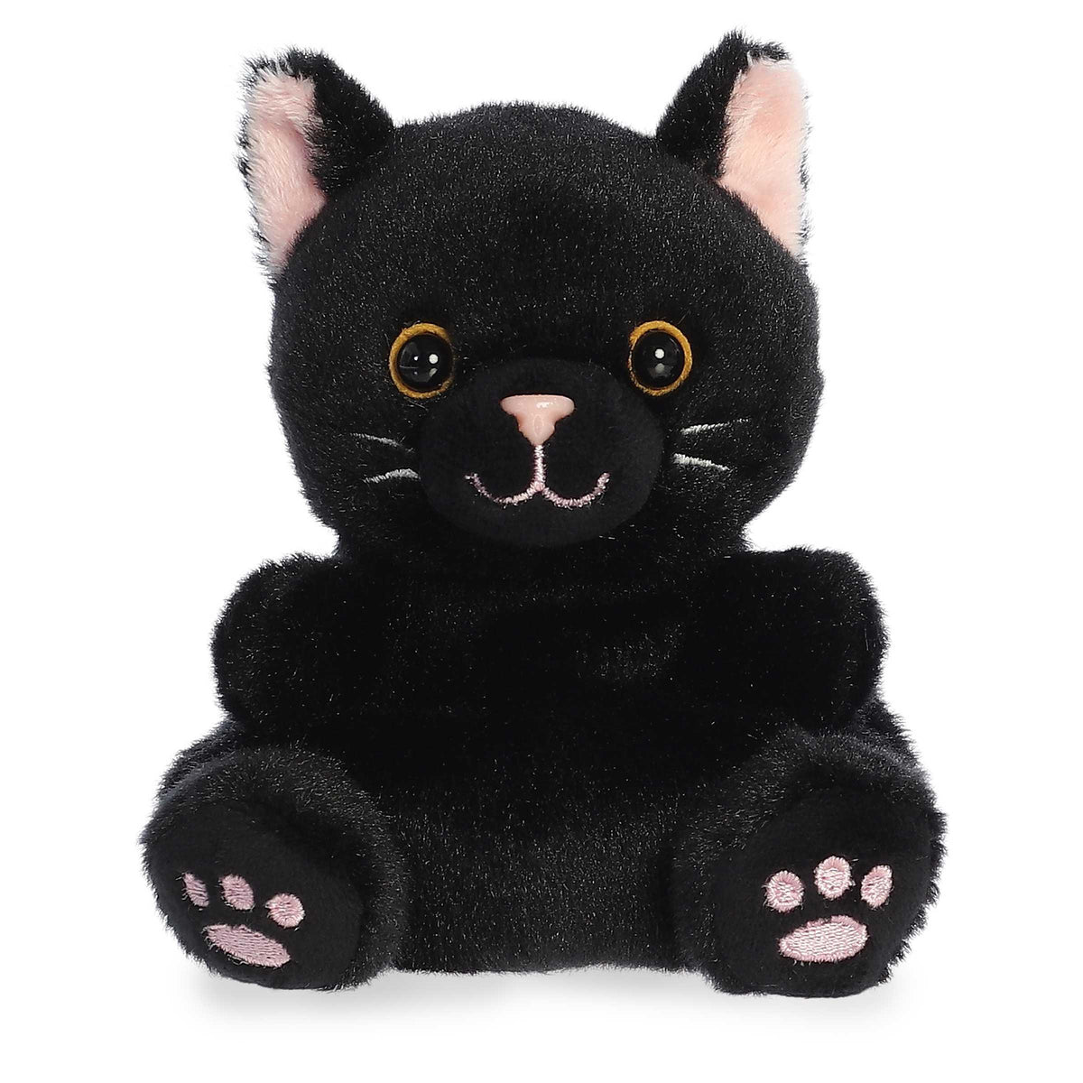 Palm Pals Twilight Black Cat – 5" Black Cat Plush