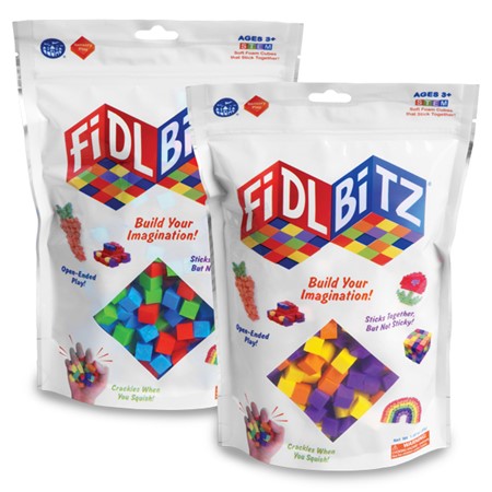 FidlBitz® - Revolutionary Cubes That Stick Together, But Not Sticky!