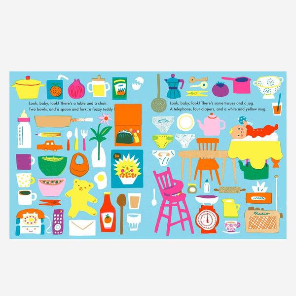 Look, Baby, Look! At Home – Interactive Board Book