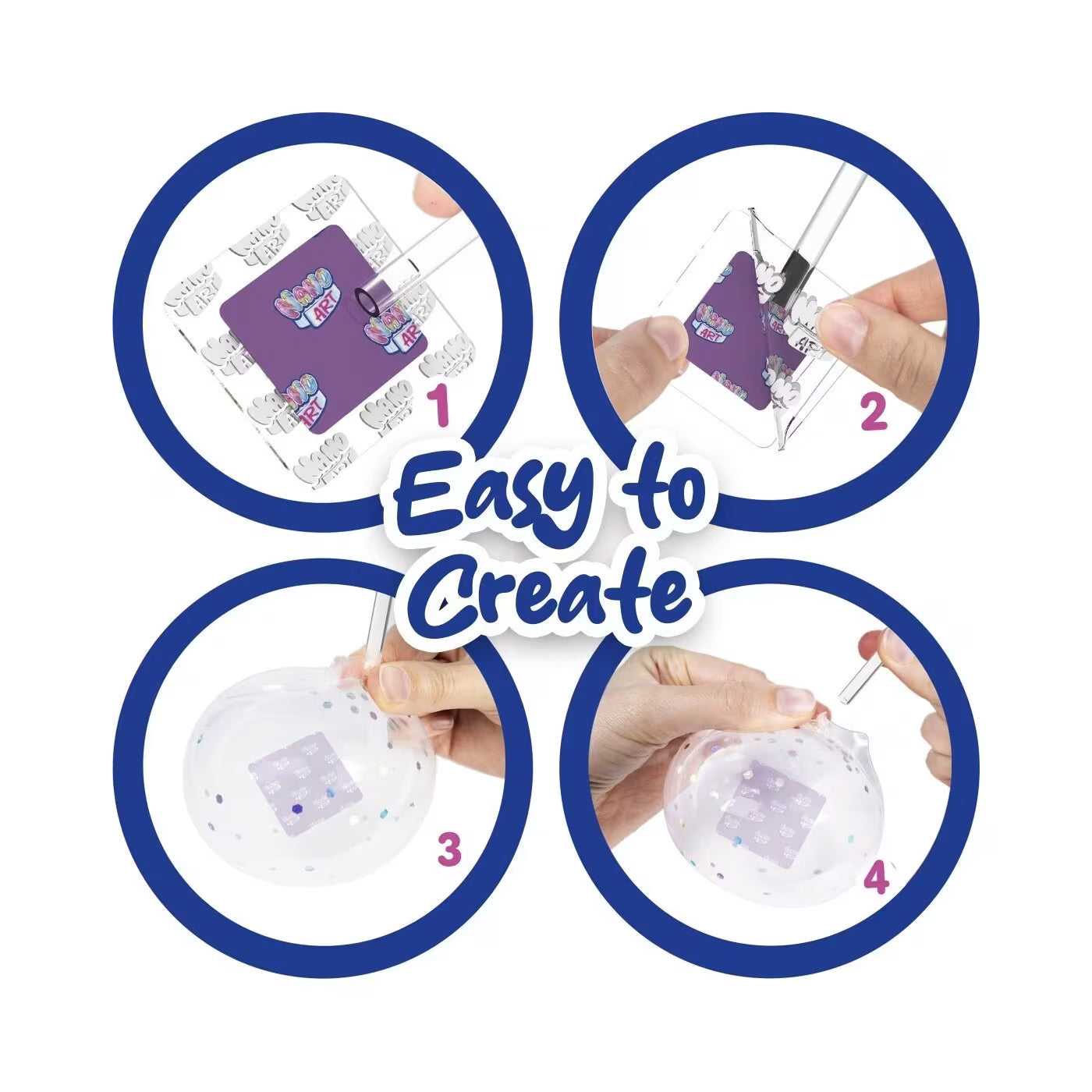Nano Art Mix Set - Clear