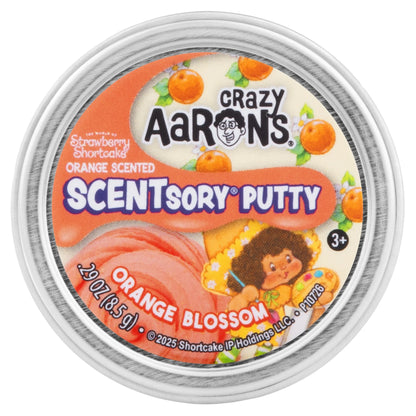 Crazy Aaron's Mini Orange Blossom - 2" SCENTsory Putty Tin