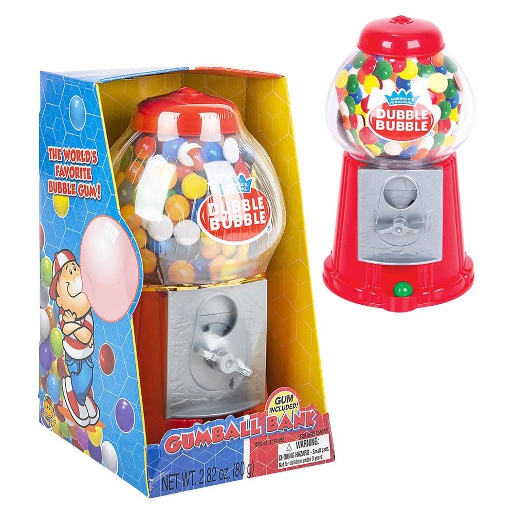 Gumball Bank – Classic 8.5" Gumball Machine with Candy