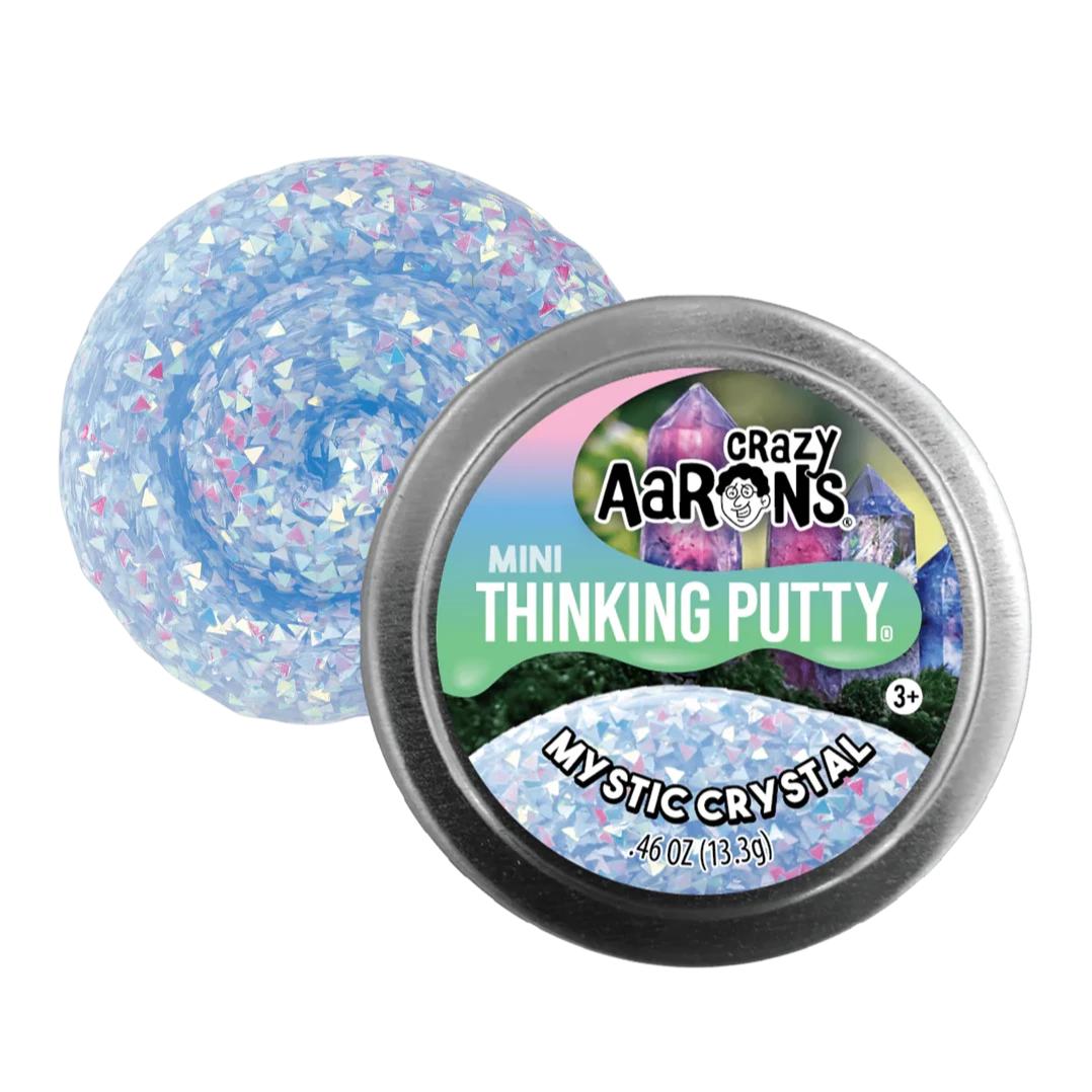 Crazy Aaron's Mystic Crystal Thinking Putty – 2" Mini Tin