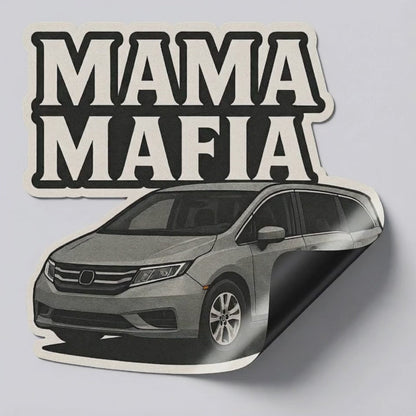 MAMA MAFIA Magnetic Bumper Sticker