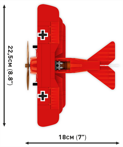 COBI Fokker DR. 1 "Red Barron" Fighter #2996