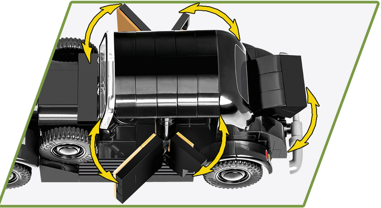 COBI German Staff Car Type 230 #2277