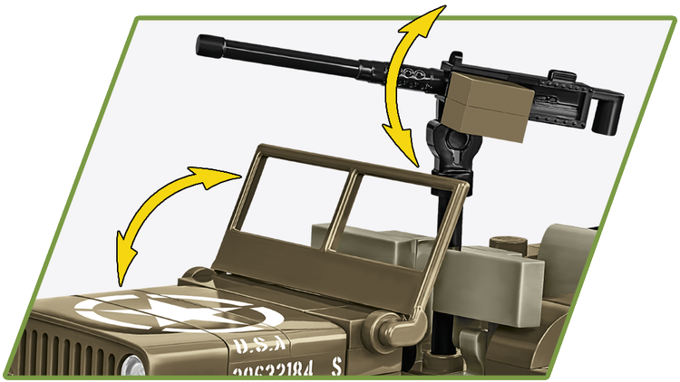 COBI Jeep Willys MB Vehicle #3133