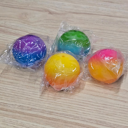 2.4"  Squeezy Sugar Two Tone Ball - Random Colors