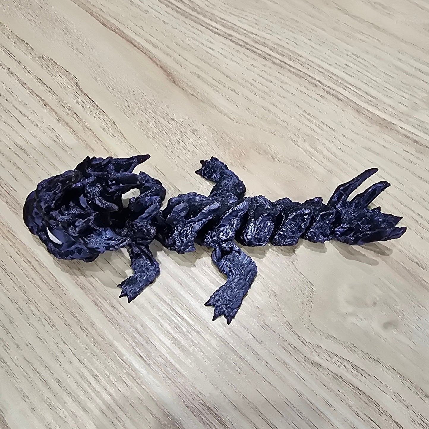 Baby Rock Dragon – 3D Print (Navy)