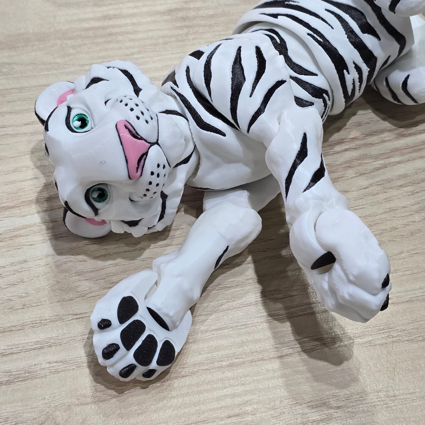White Tiger - 3D Printed