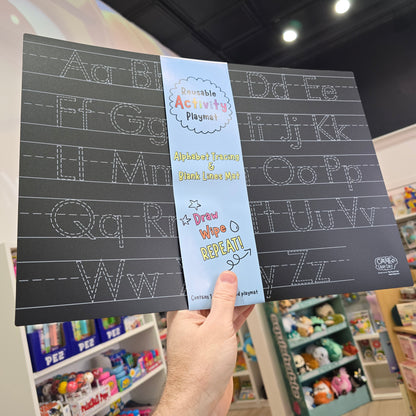 Reusable Activity Mat - Letters Practice (2-sided)