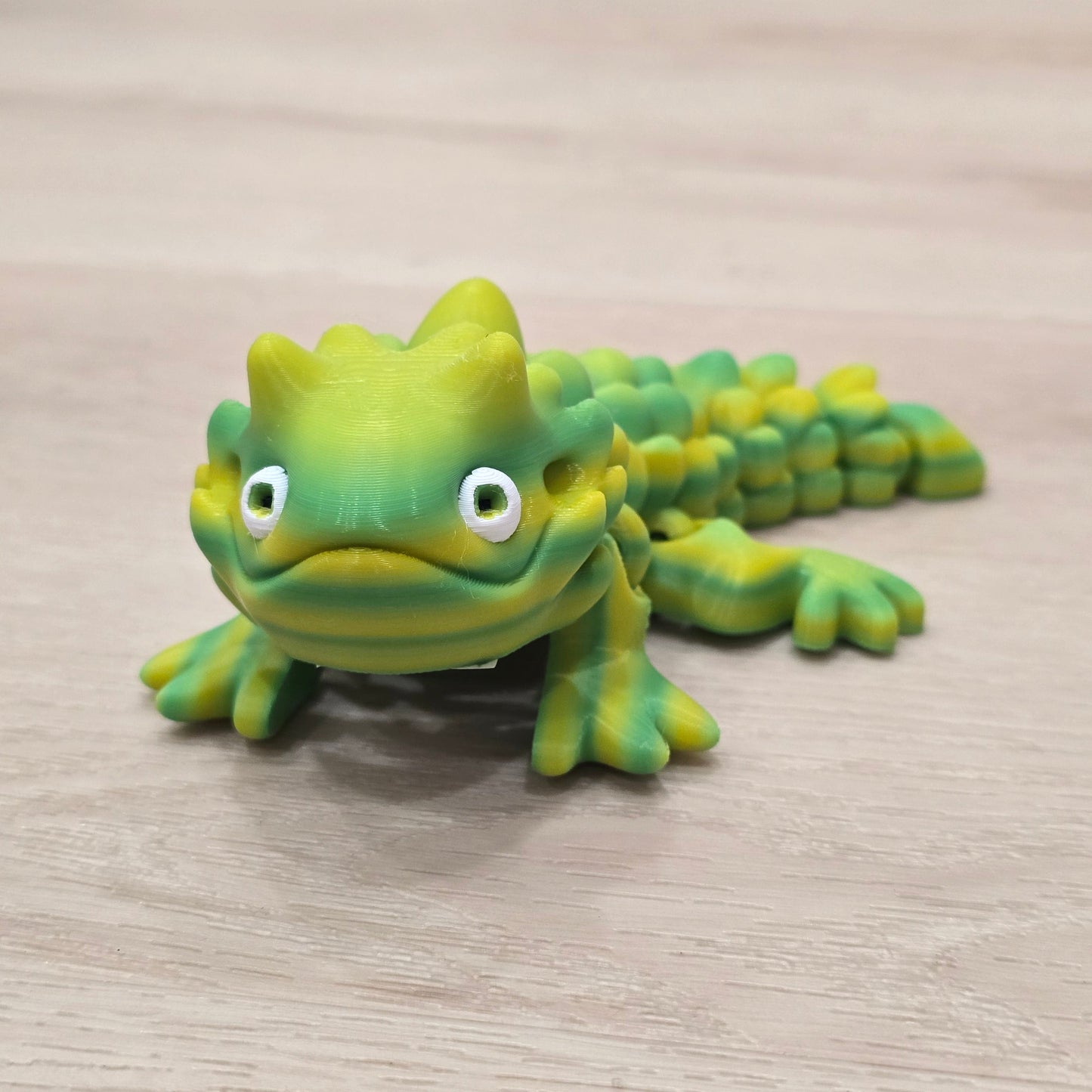 Flexi Bearded Dragon - 3D Printed