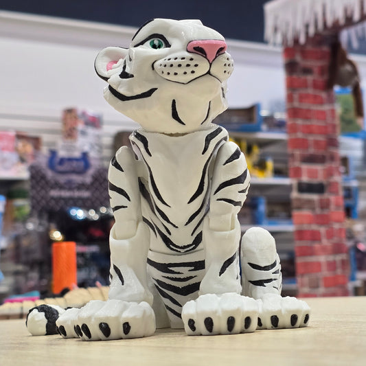 White Tiger - 3D Printed