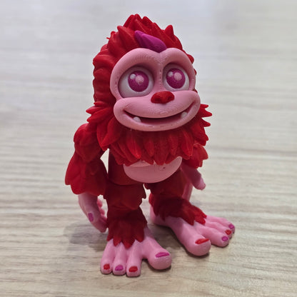 Little Yeti Valentine - 3D Printed
