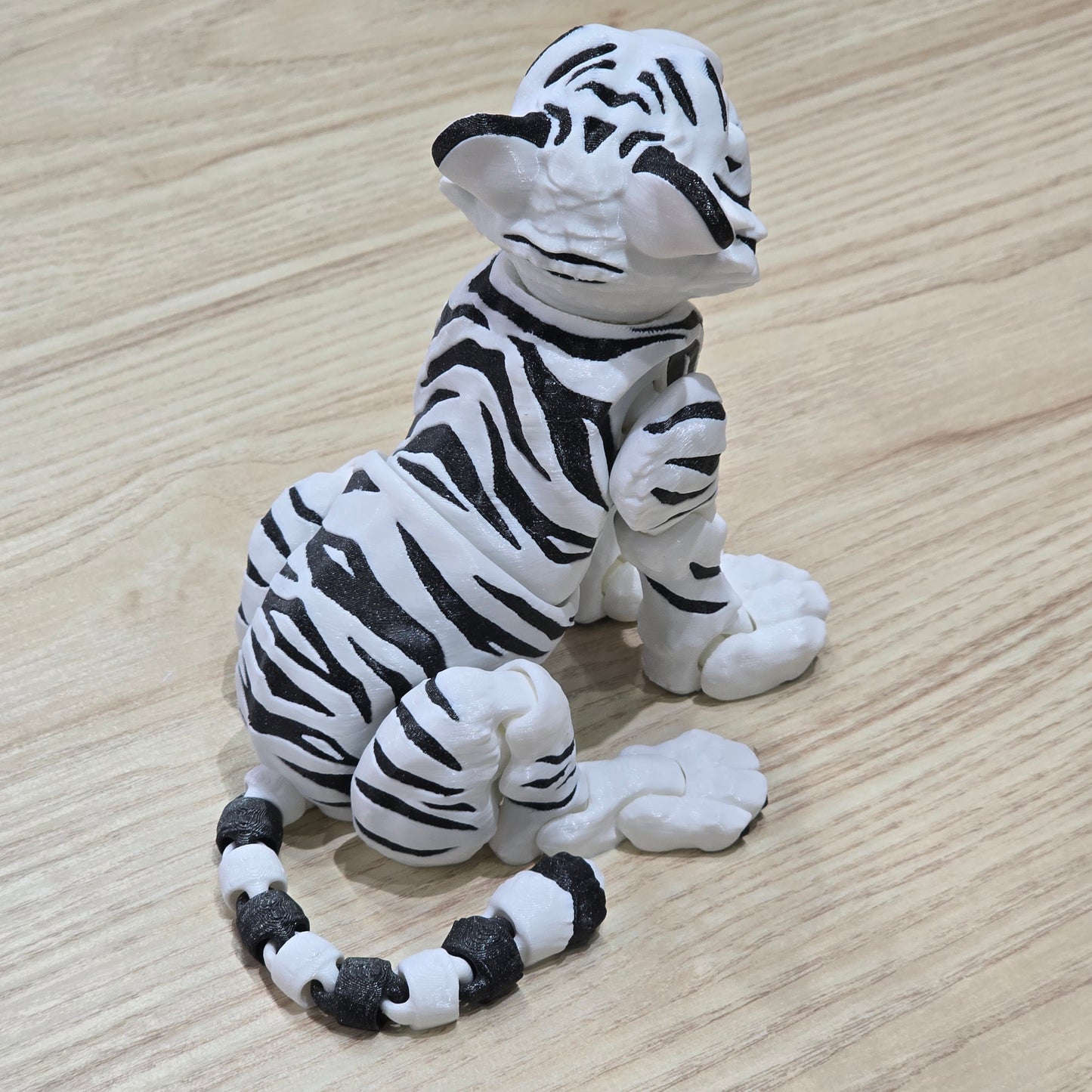 White Tiger - 3D Printed