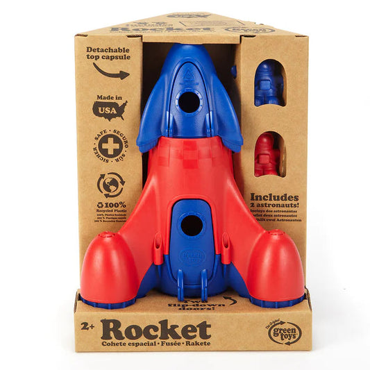 Green Toys™ Rocket - Blue/Red