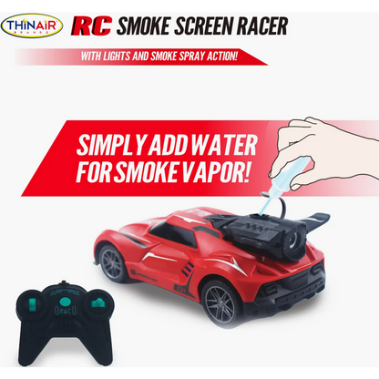 RC Smoke Screen Racer - Red