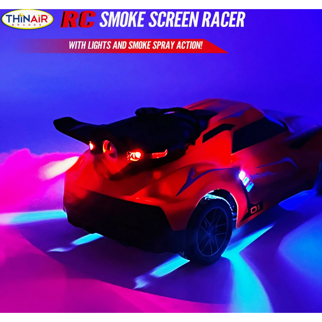 RC Smoke Screen Racer - Red