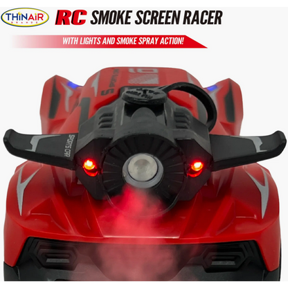 RC Smoke Screen Racer - Red