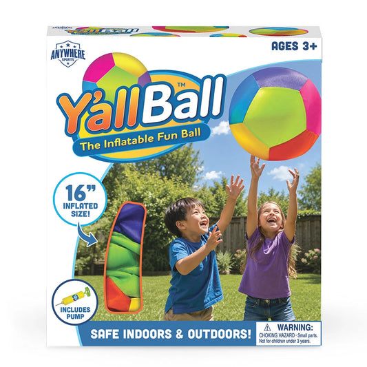 Y'all Ball – The Inflatable Fun Ball – 16"