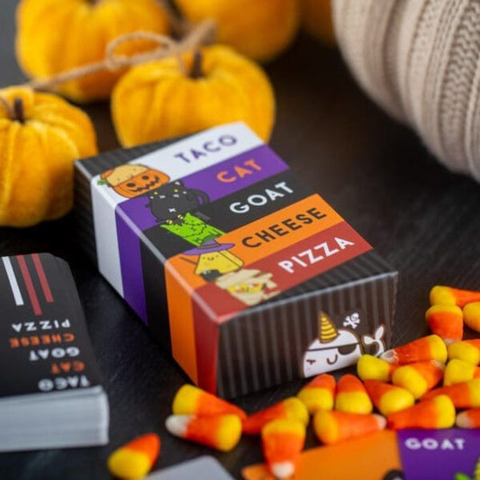 Taco Cat Goat Cheese Pizza Halloween Edition - Card Game