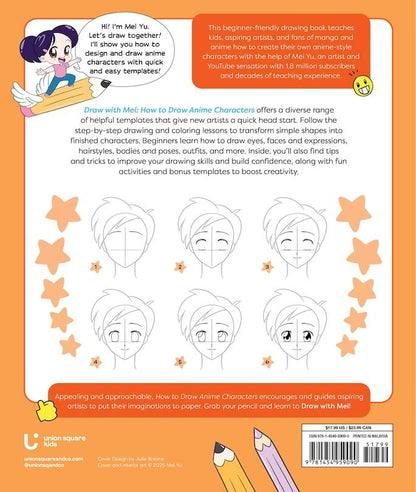 Draw with Mei: How to Draw Anime Characters – Step-by-Step Drawing Book