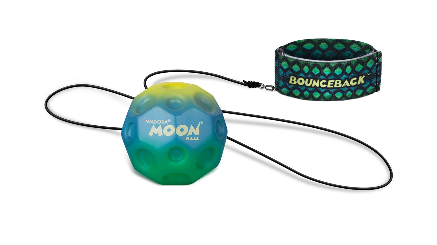 Waboba Bounceback Moon Ball - Gradient Colors Assorted