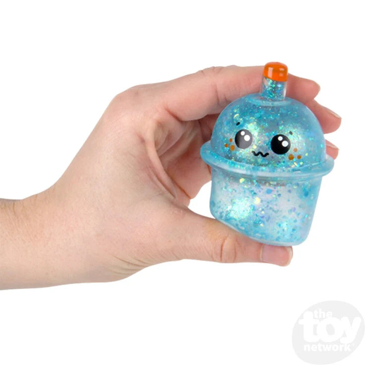 3" Sugar Squeezy Boba Tea - Assorted Colors