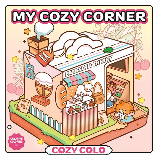 Cozy Colo: My Cozy Corner – Cute & Cozy Coloring Book