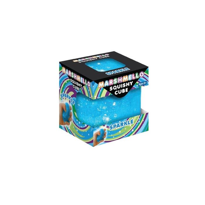 Marshmello Sparkle Squishy Ball (Sugar Squish)