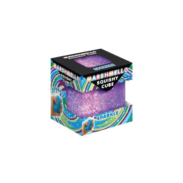 Marshmello Sparkle Squishy Ball (Sugar Squish)